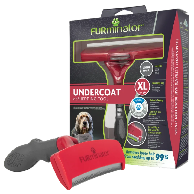 Furminator Extra Large dog Undercoat Deshedding tool, Long hair